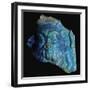 Egyptian faience head of Bes. Artist: Unknown-Unknown-Framed Premium Giclee Print