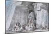 Egyptian Family Outside an Ancient Tomb, 19th Century-Vivant Denon-Mounted Giclee Print