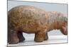 Egyptian Fayence Sculpture of Hippopotamus-null-Mounted Photographic Print