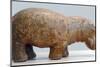 Egyptian Fayence Sculpture of Hippopotamus-null-Mounted Photographic Print