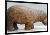 Egyptian Fayence Sculpture of Hippopotamus-null-Framed Photographic Print