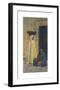 Egyptian Figures, Left-Ludwig Deutsch-Framed Premium Giclee Print