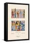 Egyptian Gods, Goddesses and Pharaohs-Racinet-Framed Stretched Canvas