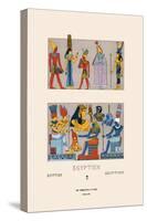 Egyptian Gods, Goddesses and Pharaohs-Racinet-Stretched Canvas