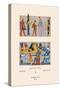 Egyptian Gods, Goddesses and Pharaohs-Racinet-Stretched Canvas