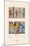 Egyptian Gods, Goddesses and Pharaohs-Racinet-Mounted Art Print