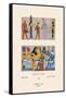 Egyptian Gods, Goddesses and Pharaohs-Racinet-Framed Stretched Canvas