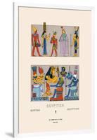 Egyptian Gods, Goddesses and Pharaohs-Racinet-Framed Art Print