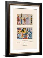 Egyptian Gods, Goddesses and Pharaohs-Racinet-Framed Art Print