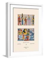 Egyptian Gods, Goddesses and Pharaohs-Racinet-Framed Art Print