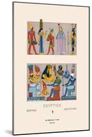 Egyptian Gods, Goddesses and Pharaohs-Racinet-Mounted Art Print