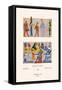 Egyptian Gods, Goddesses and Pharaohs-Racinet-Framed Stretched Canvas
