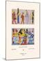 Egyptian Gods, Goddesses and Pharaohs-Racinet-Mounted Art Print