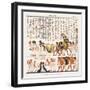 Egyptian Great Hall Illustration II-Jean Francois Champollion-Framed Art Print