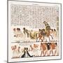 Egyptian Great Hall Illustration II-Jean Francois Champollion-Mounted Art Print