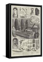 Egyptian, Greek, and Roman Antiquities Discovered by Mr Flinders Petrie-null-Framed Stretched Canvas