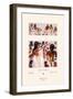 Egyptian Headdresses and Hairstyles-Racinet-Framed Art Print