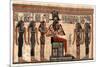 Egyptian Hieroglyphics I-null-Mounted Art Print