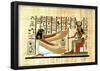 Egyptian Hieroglyphics MUMMY Ancient Art Print POSTER-null-Framed Poster