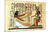 Egyptian Hieroglyphics MUMMY Ancient-null-Mounted Art Print