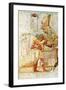 Egyptian Hieroglyphs, Abydos, Egypt, 1910-Walter Tyndale-Framed Giclee Print