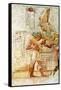 Egyptian Hieroglyphs, Abydos, Egypt, 1910-Walter Tyndale-Framed Stretched Canvas