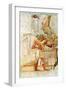 Egyptian Hieroglyphs, Abydos, Egypt, 1910-Walter Tyndale-Framed Premium Giclee Print