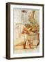 Egyptian Hieroglyphs, Abydos, Egypt, 1910-Walter Tyndale-Framed Giclee Print