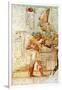 Egyptian Hieroglyphs, Abydos, Egypt, 1910-Walter Tyndale-Framed Giclee Print