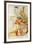 Egyptian Hieroglyphs, Abydos, Egypt, 1910-Walter Tyndale-Framed Giclee Print