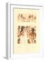 Egyptian Illustrations-null-Framed Art Print