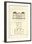 Egyptian Interior Plan-Richard Brown-Framed Art Print