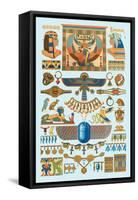 Egyptian Jewelry-Racinet-Framed Stretched Canvas