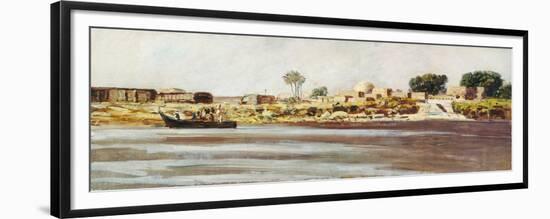 Egyptian Landscape-Carlo Marochetti-Framed Premium Giclee Print