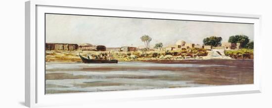 Egyptian Landscape-Carlo Marochetti-Framed Premium Giclee Print