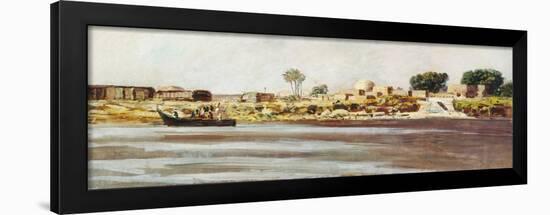 Egyptian Landscape-Carlo Marochetti-Framed Giclee Print