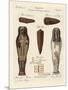 Egyptian Mummies-null-Mounted Premium Giclee Print