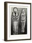 Egyptian Mummy and Case in the British Museum, London, UK-null-Framed Giclee Print