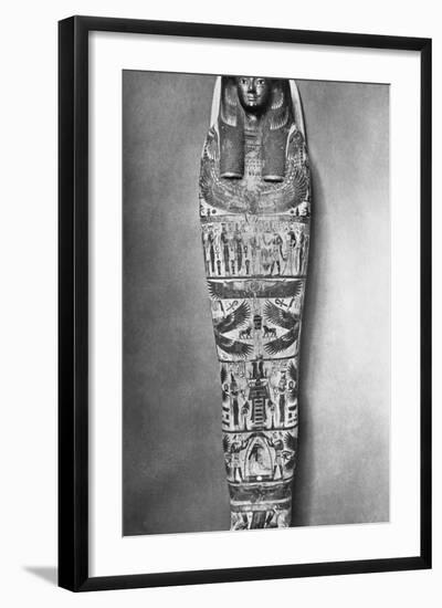 Egyptian Mummy Coffin-null-Framed Photographic Print