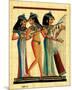 Egyptian Musicians-null-Mounted Premium Giclee Print