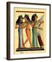 Egyptian Musicians-null-Framed Art Print