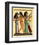 Egyptian Musicians-null-Framed Art Print