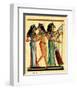 Egyptian Musicians-null-Framed Art Print