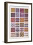 Egyptian No 5, Plate X, from The Grammar of Ornament by Owen Jones-Owen Jones-Framed Giclee Print