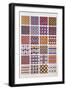 Egyptian No 5, Plate X, from The Grammar of Ornament by Owen Jones-Owen Jones-Framed Giclee Print