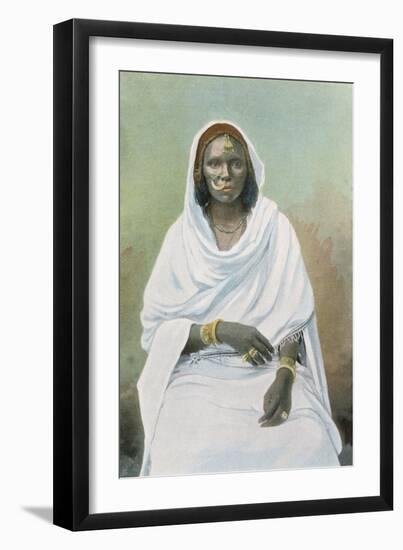 Egyptian Nubian Woman-null-Framed Photographic Print