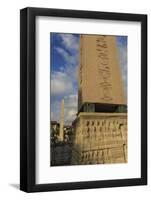 Egyptian Obelisk Hieroglyphics and Brazen Column-Eleanor Scriven-Framed Photographic Print