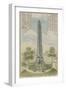 Egyptian Obelisk in Central Park New York-null-Framed Giclee Print