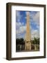 Egyptian Obelisk with Hieroglyphics and Base Frieze-Eleanor Scriven-Framed Photographic Print