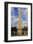 Egyptian Obelisk with Hieroglyphics and Base Frieze-Eleanor Scriven-Framed Photographic Print